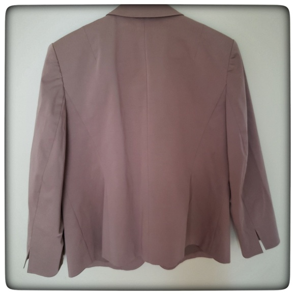 Veste Talbots Petites - Taille 6P (petite), Stretch Lin Noir, Modèle TJ194 - Occasion Très Bon état